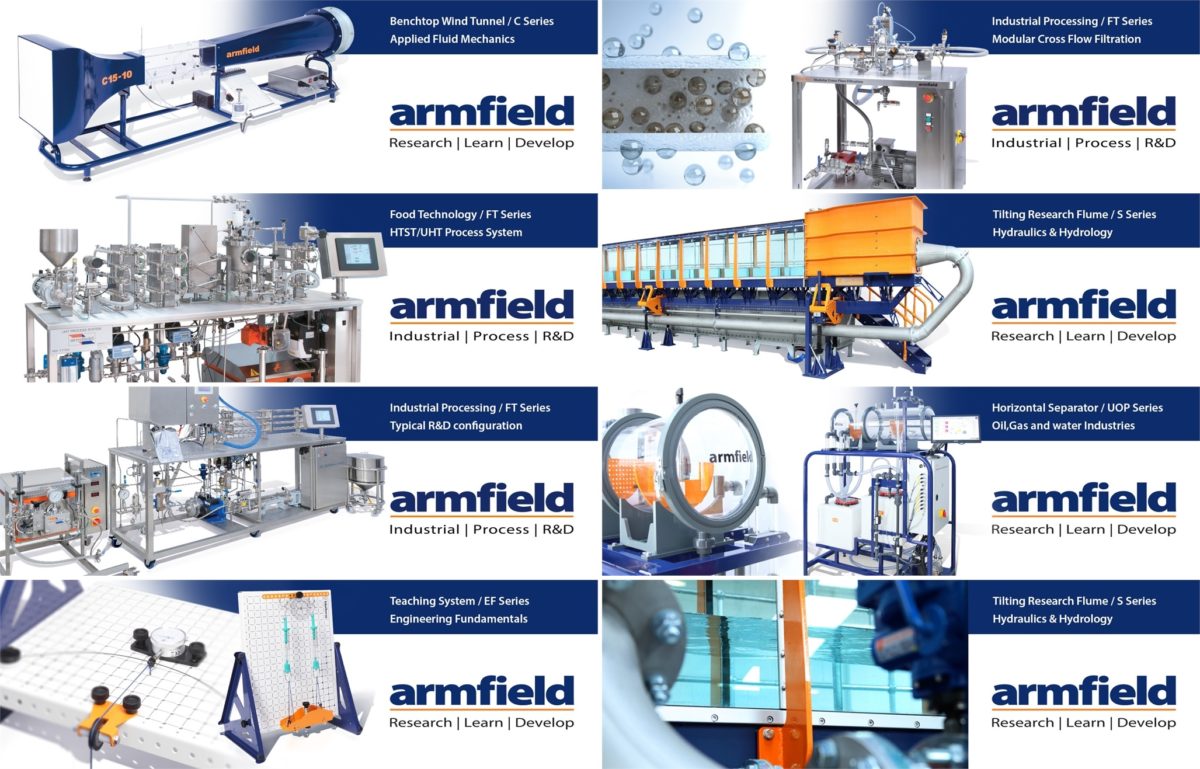 Katalog produktów Armfield UK - Merazet